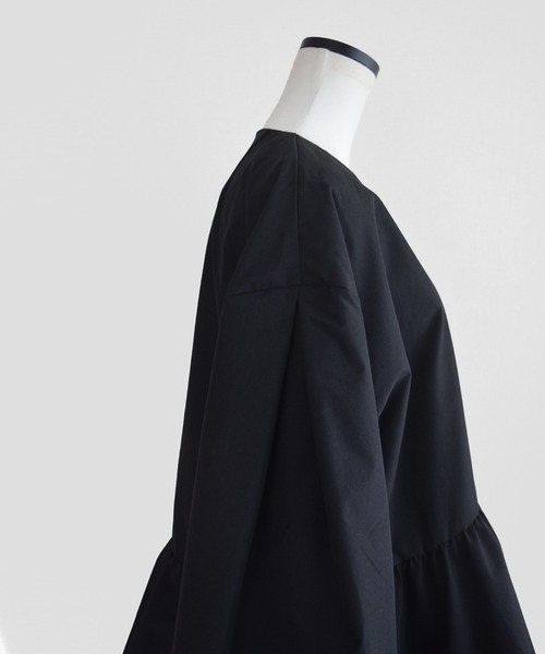 Marient(マリエント)の「ペプラムジップブルゾンJK/アウター(ブルゾン・レディース・ブラック・FREE)」の20枚目の写真