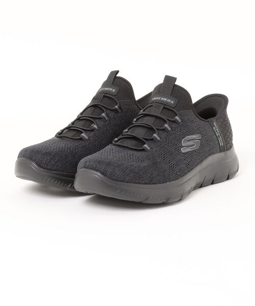 SKECHERS(スケッチャーズ)の「《SKECHERS》SUMMITS - KEY PACE(スニーカー・メンズ・グレー/ネイビー/ブラック/ブラック×ブラック/レッド系・25.5cm/27.0cm/27.5cm/28.0cm/26.0cm/26.5cm/24.5cm/25.0cm)」の2枚目の写真