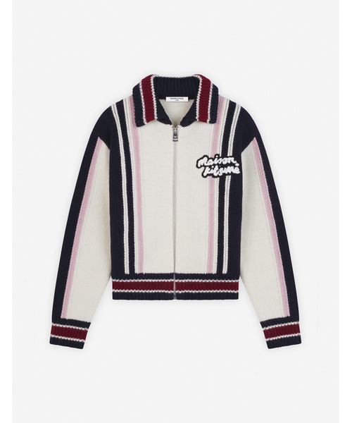 KNITTED COLLEGE BLOUSON