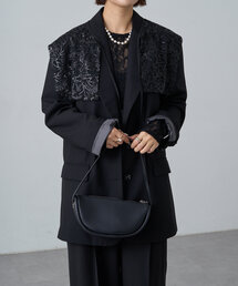 Omekashi | スパンコールビジューケープ(カーディガン/ボレロ)