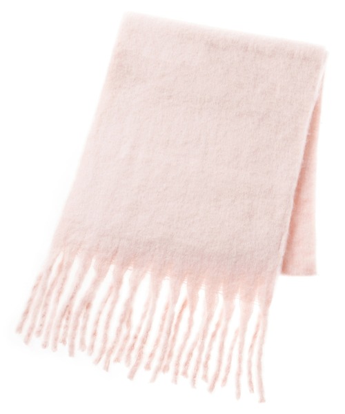 INGNI（イング）の「フリンジボリュームストール（ストール/ショール・レディース・サックスブルー/オフホワイト/ブルー/グレー/ベージュ/ピンク/ピンク系・ONE SIZE）」の15枚目の写真