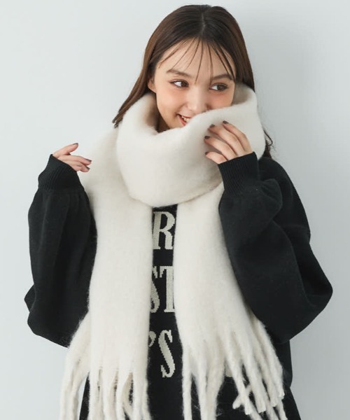 セール】フリンジボリュームストール（ストール/ショール）｜INGNI