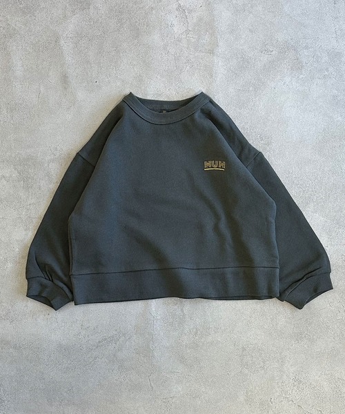 Life Support Products（ライフサポートプロダクツ）の「裏毛ワンポイントトレーナー【セットアップ可能】（スウェット・キッズ・グレー/ネイビー/ラベンダー/チャコール/マスタード/オフホワイト/杢グレー/ライトピンク/ブラック/サーモンピンク・130/120/150/140/110/100/95/90/80）」の17枚目の写真