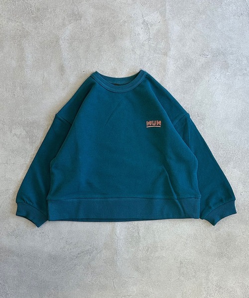 Life Support Products（ライフサポートプロダクツ）の「裏毛ワンポイントトレーナー【セットアップ可能】（スウェット・キッズ・グレー/ネイビー/ラベンダー/チャコール/マスタード/オフホワイト/杢グレー/ライトピンク/ブラック/サーモンピンク・130/120/150/140/110/100/95/90/80）」の21枚目の写真