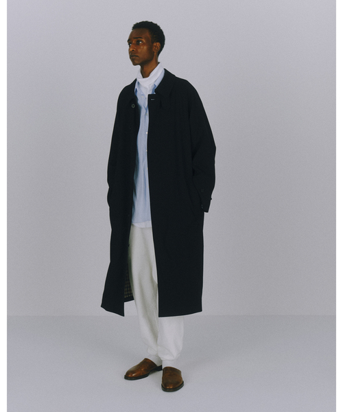Aquascutum for JOURNAL STANDARD EX WOOL GABARDINE BALMACHAN COAT