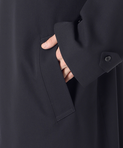 Aquascutumアクアスキュータム ウール バルカラーコート英国製 Aquascutum for JOURNAL STANDARD EX WOOL GABARDINE BALMACHAN COAT