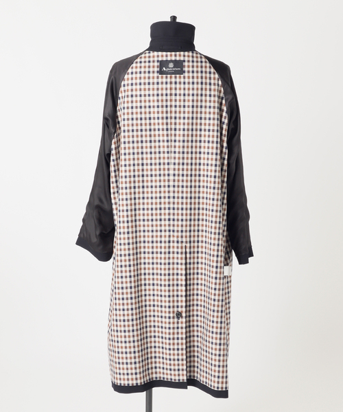 Aquascutum for JOURNAL STANDARD EX WOOL GABARDINE BALMACHAN COAT