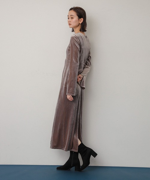 hysterics ワンピース　ベロア セール】キリカエベロアワンピース（ワンピース）｜SENSE OF PLACE by