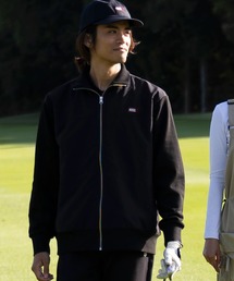 BENCH AT THE GREENE（ベンチアットザグリーン）の「BENCH AT THE GREENE GOLF / ナイロン切替スタンドカラースウェット（パーカー）」