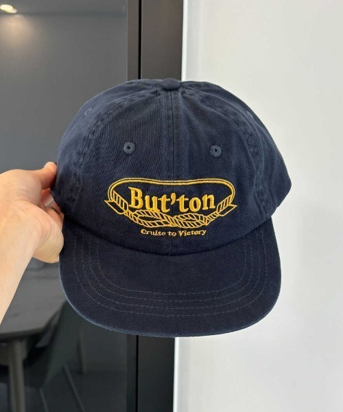 Button ロゴ刺繍キャップ（キャップ）｜Vipoa（ヴィポア）の