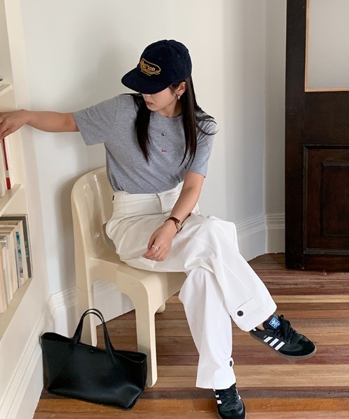 Vipoa（ヴィポア）の「Button ロゴ刺繍キャップ（キャップ・レディース・ネイビー・FREE）」の15枚目の写真