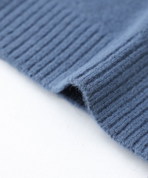 n'OrLABEL（ノアールレーベル）の「『ノルディック柄ニットカーディガン』（カーディガン/ボレロ・レディース・チャコール/アイボリー/ブルー・FREE）」の7枚目の写真