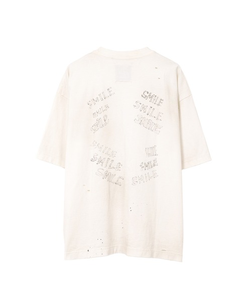 Maison MIHARA YASUHIRO（メゾンミハラヤスヒロ）の「LEON Print Distressed T-shirt（Tシャツ/カットソー・メンズ・ブラック/ホワイト・48/44/46）」の3枚目の写真