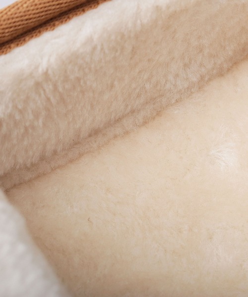 MEI（メイ）の「甲ファー 内ボア フェイクムートン 2WAY スリッポン（バブーシュ）（スリッポン・メンズ・ブラック/キャメル・S/M/L）」の13枚目の写真