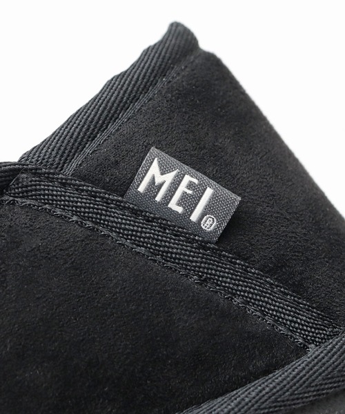 MEI（メイ）の「甲ファー 内ボア フェイクムートン 2WAY スリッポン（バブーシュ）（スリッポン・メンズ・ブラック/キャメル・S/M/L）」の9枚目の写真