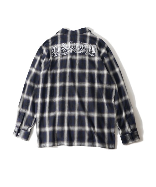 RILY ombre check shirts 今市隆二 Rayon Ombre CHECK SHIRTS – YZ