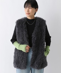 LEPSIM｜ギャザーWZIPベスト | Rakuten Fashion(楽天