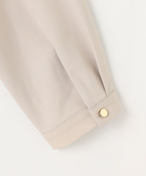 ANY（エニィ）の「【ストレッチ/セットアップ可】イージーケアペプラムブラウス（シャツ/ブラウス・レディース・ネイビー系/ベージュ系・2/3）」の18枚目の写真