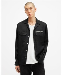ALLSAINTS | TROYA LONG SLEEVE RELAXED FIT SHIRT | TROYA 長袖 リラックス フィット シャツ(シャツ/ブラウス)
