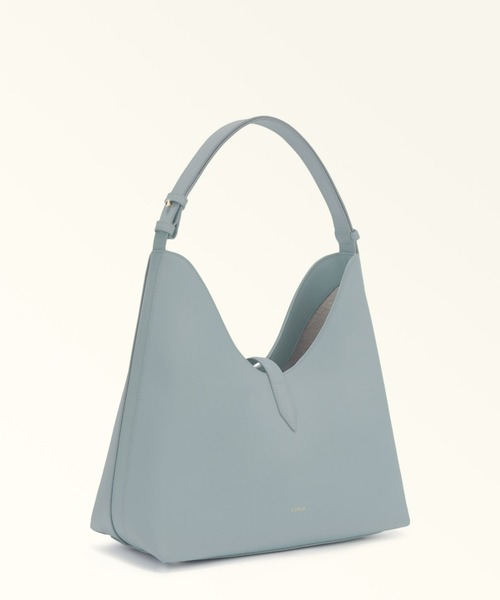 FURLA（フルラ）の「フルラ ゴッチャ (Furla Goccia) ホーボーバッグ M（トートバッグ・レディース・グレー/ライトブルー/ブラウン/バーガンディー/ライトブラウン・ONE SIZE）」の6枚目の写真