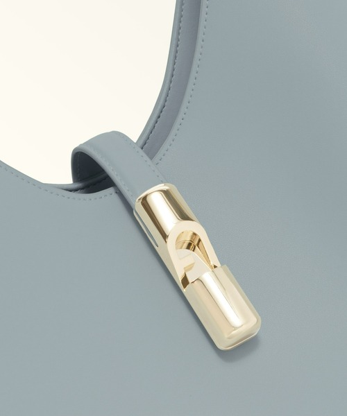 FURLA（フルラ）の「フルラ ゴッチャ (Furla Goccia) ホーボーバッグ M（トートバッグ・レディース・グレー/ライトブルー/ブラウン/バーガンディー/ライトブラウン・ONE SIZE）」の7枚目の写真