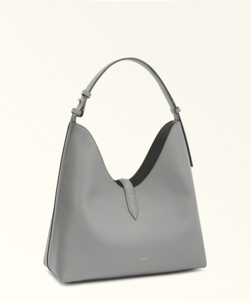 FURLA（フルラ）の「フルラ ゴッチャ (Furla Goccia) ホーボーバッグ M（トートバッグ・レディース・グレー/ライトブルー/ブラウン/バーガンディー/ライトブラウン・ONE SIZE）」の10枚目の写真