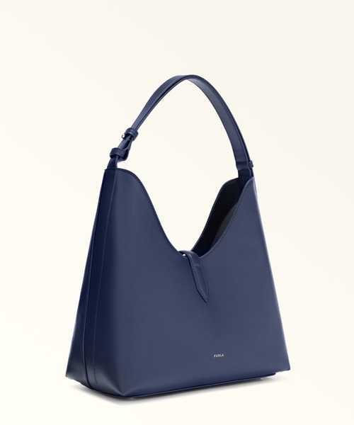FURLA(フルラ)の「フルラ ゴッチャ (Furla Goccia) ホーボーバッグ M(トートバッグ・レディース・グレー/ライトブルー/ブラウン/バーガンディー/ライトブラウン/ダークネイビー・ONE SIZE)」の11枚目の写真