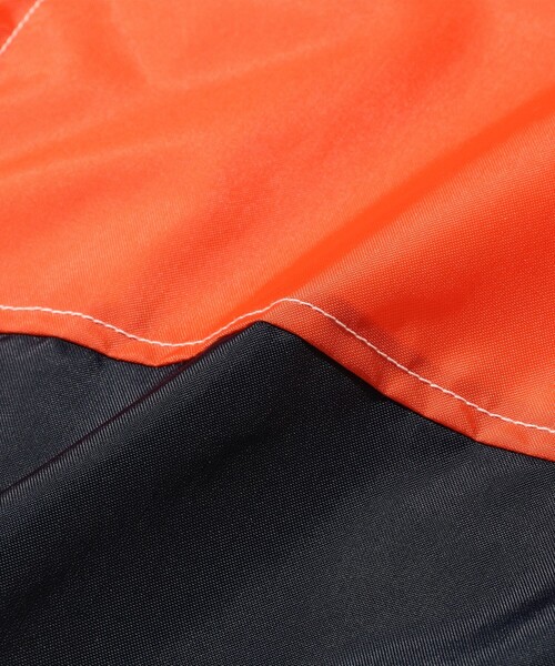 BEAMS PLUS（ビームスプラス）の「Boat Jacket Stripe Nylon Oxford（ブルゾン・メンズ・ホワイト/オレンジ/ネイビー・SMALL/MEDIUM/LARGE/X-LARGE）」の10枚目の写真