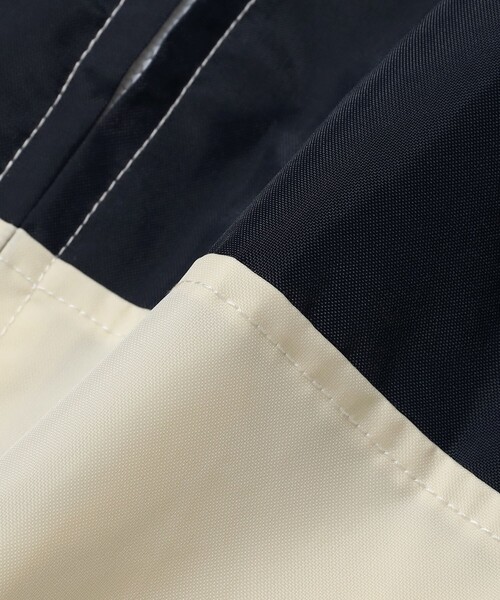 BEAMS PLUS（ビームスプラス）の「Boat Jacket Stripe Nylon Oxford（ブルゾン・メンズ・ホワイト/オレンジ/ネイビー・SMALL/MEDIUM/LARGE/X-LARGE）」の13枚目の写真
