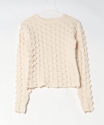 Per sist ence（パーシエンス）の「トゲトゲニットプルオーバー（ニット/セーター）」