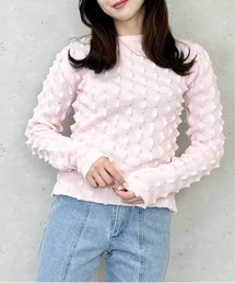 Per sist ence（パーシエンス）の「トゲトゲニットプルオーバー（ニット/セーター）」