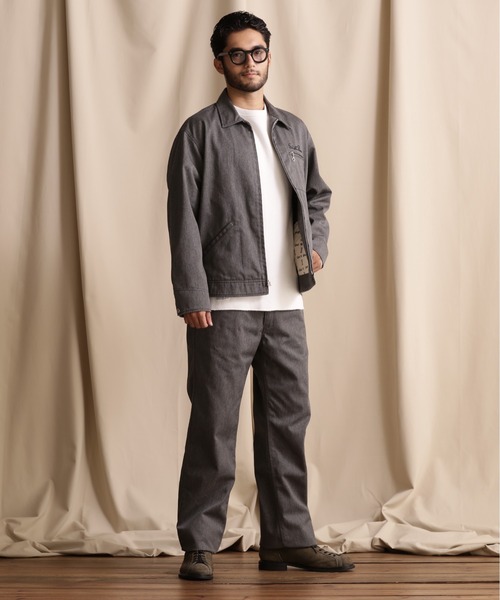 schott（ショット）の「Schott/ショット/TC WORK JACKET/ティーシー ワークジャケット（ブルゾン・メンズ・ブラック/カーキ/グレー・L/M/2XL/XL）」の13枚目の写真