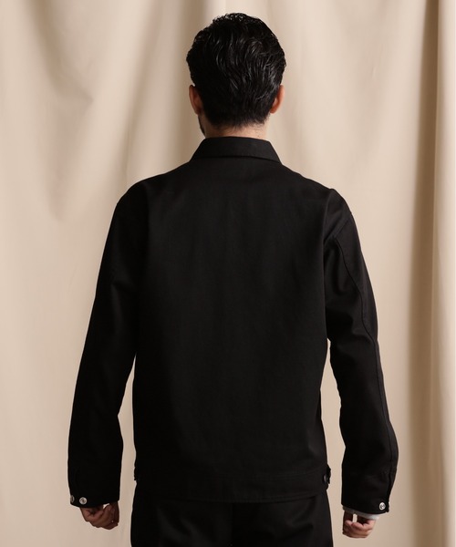 schott（ショット）の「Schott/ショット/TC WORK JACKET/ティーシー ワークジャケット（ブルゾン・メンズ・ブラック/カーキ/グレー・L/M/2XL/XL）」の19枚目の写真