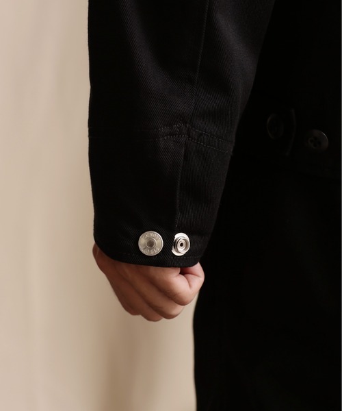 schott（ショット）の「Schott/ショット/TC WORK JACKET/ティーシー ワークジャケット（ブルゾン・メンズ・ブラック/カーキ/グレー・L/M/2XL/XL）」の8枚目の写真