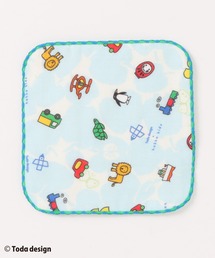 hakka baby（ハッカベビー）の「【戸田デザイン研究室】アップルプリントダブルガーゼミニハンカチ（ハンカチ/ハンドタオル）」