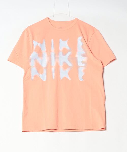NIKE(ナイキ)の「ナイキ NIKE ナイキ DF UV HYVERSE S/S トップSWOOS(Tシャツ/カットソー・メンズ・サーモンピンク/ネイビー/ブラック・S/M/L/LL/3L)」の3枚目の写真