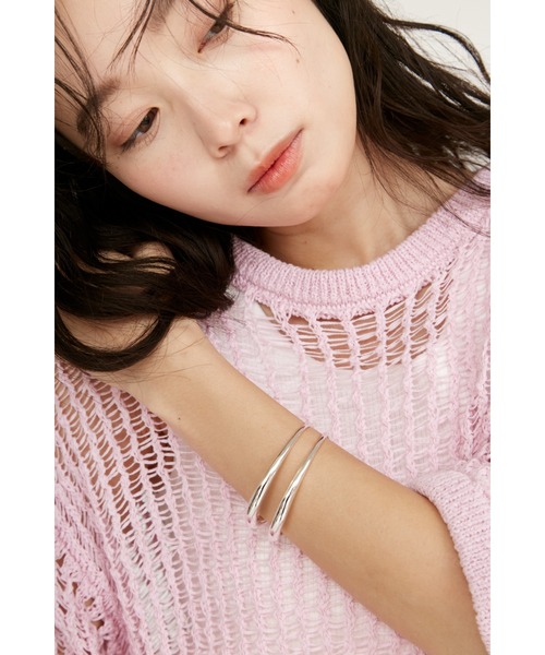 emmi（エミ）の「２連バングル（バングル/リストバンド・レディース・ゴールド/シルバー・FREE）」の2枚目の写真