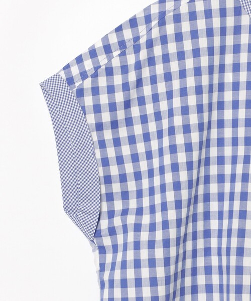 BEAMS HEART（ビームスハート）の「クレイジー ギンガム シャツ（シャツ/ブラウス・レディース・ブラック/ブルー/ベージュ・FREE）」の19枚目の写真