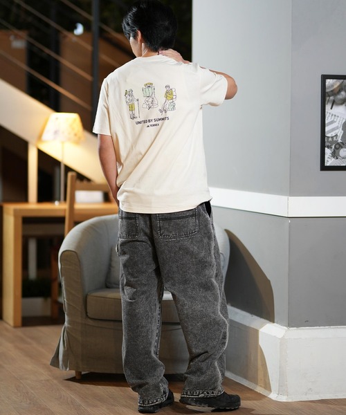 adidas(アディダス)の「adidas/アディダス 半袖Tee/半袖Tシャツ 防臭機能 ユニセックス KQO53(Tシャツ/カットソー・メンズ・ネイビー/アイボリー・M/L/XL)」の9枚目の写真