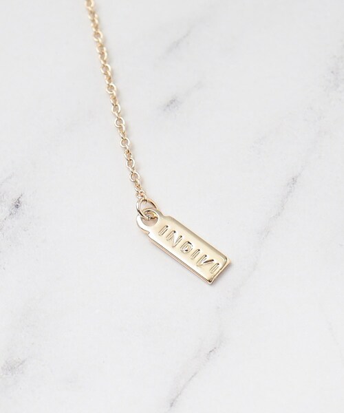 INDIVI（インディヴィ）の「【フリー調整可能】ワントップロングネックレス（ネックレス・レディース・シルバー系5/ゴールド系5/シルバー/ゴールド・00）」の9枚目の写真