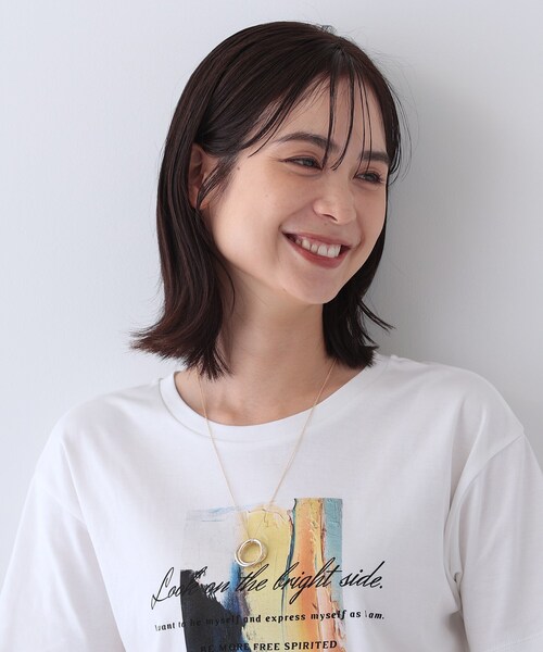 INDIVI（インディヴィ）の「【フリー調整可能】ワントップロングネックレス（ネックレス・レディース・シルバー系5/ゴールド系5/シルバー/ゴールド・00）」の12枚目の写真