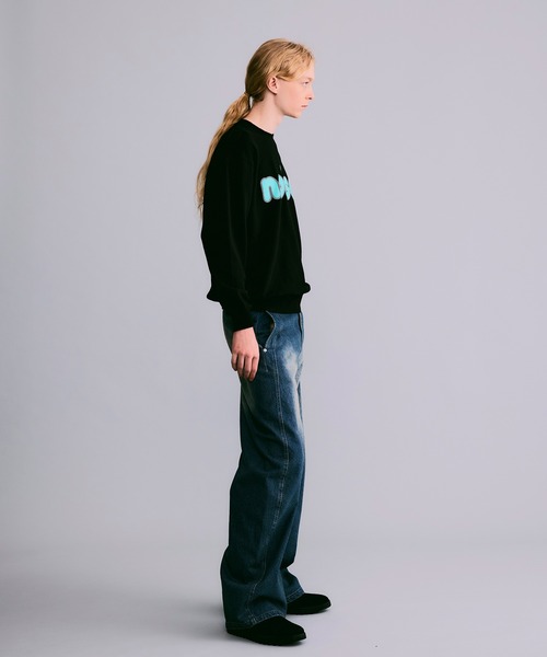 NOISE MAKER（ノイズメーカー）の「noiseロゴプリントスウェット（スウェット・メンズ・ブルー/ブラック・M/L/XL）」の6枚目の写真