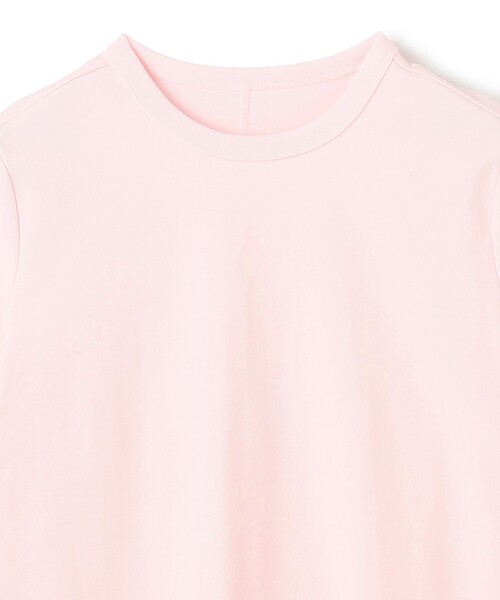 UNFILO（アンフィーロ）の「BEAUTYFORM-Tコットン ベーシックTシャツ（Tシャツ/カットソー・レディース・ブラック系/グレー系/ブラック系1/ピンク系/ベージュ系/ホワイト系・LARGE/MEDIUM/SMALL）」の10枚目の写真