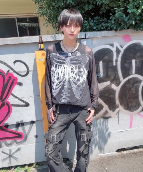 REFLEM（レフレム）の「『REFLEM/レフレム』切替フレアデニムパンツ