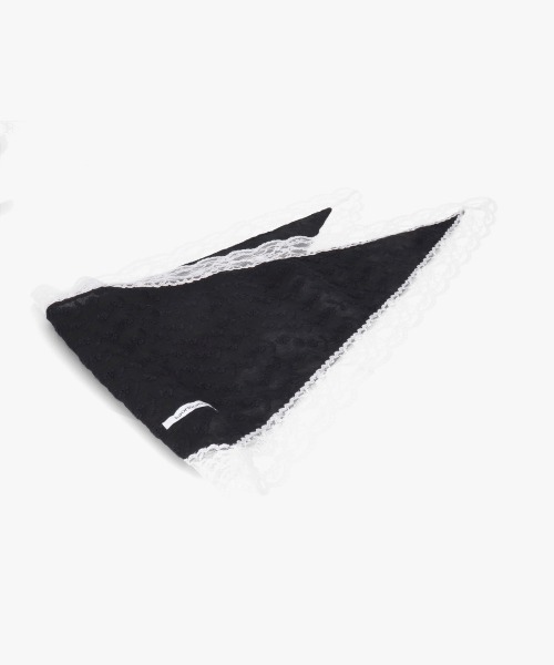 kaorinomori（カオリノモリ）の「kaorinomori レイルスカーフ / カオリノモリ（ヘアバンド・レディース・ブラック/スカイブルー/ホワイト・FREE）」の14枚目の写真