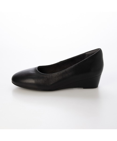 ing(イング)の「ウエッジソールプレーンパンプス(パンプス・レディース・ブラック・24.5cm/24cm/23.5cm/23cm/22.5cm/22cm)」の2枚目の写真