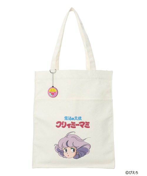 ehka sopo（エヘカソポ）の「【魔法の天使クリィミーマミ】トートバッグ（ハンドバッグ・レディース・ラベンダー/キナリ/ピンク・F）」の16枚目の写真