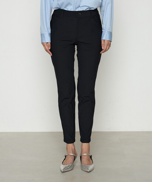 COMME CA（コムサ）の「メリルハイテンション パンツ（その他パンツ・レディース・ブラック・11号/9号）」の4枚目の写真