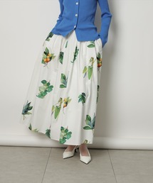 【極美品】【完売品】CADUNE グリーンコットンスカート　36 91781611b_b_06_215.jpg