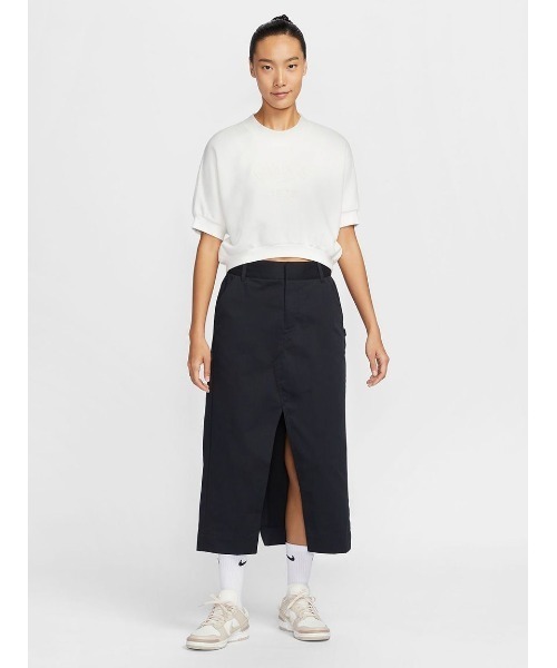 NIKE（ナイキ）の「【NIKE】AS W NSW CLLCTN TWILL SKIRT FR（スカート・レディース・ブラック・MEDIUM/SMALL）」の4枚目の写真